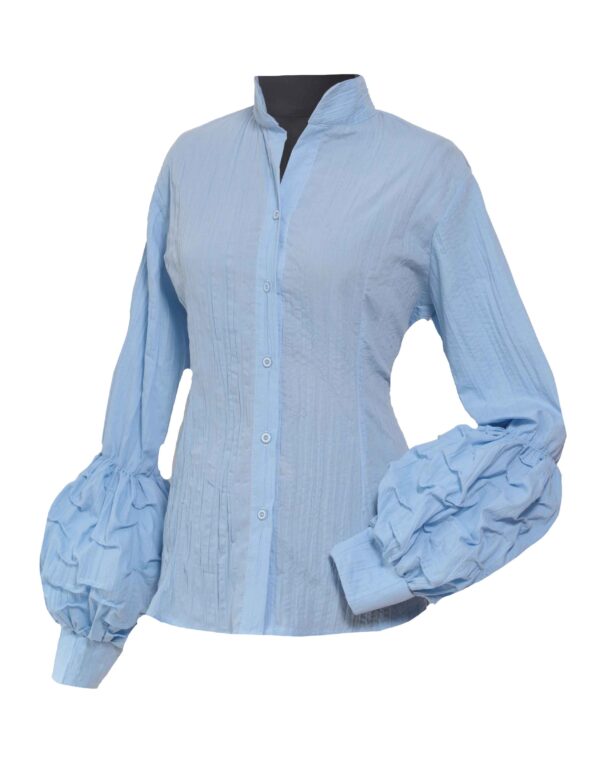 Blusa Camisera Corrugada Sulma Arizala