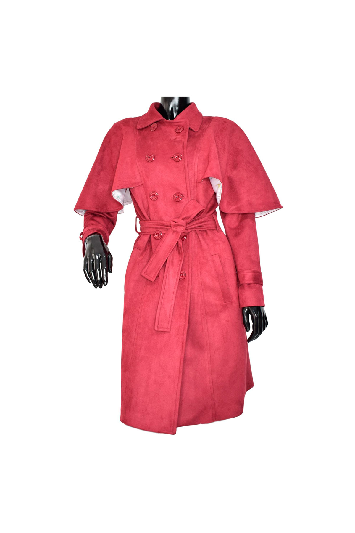 SA-002-23 Gabardina Cerezo Vinotinto