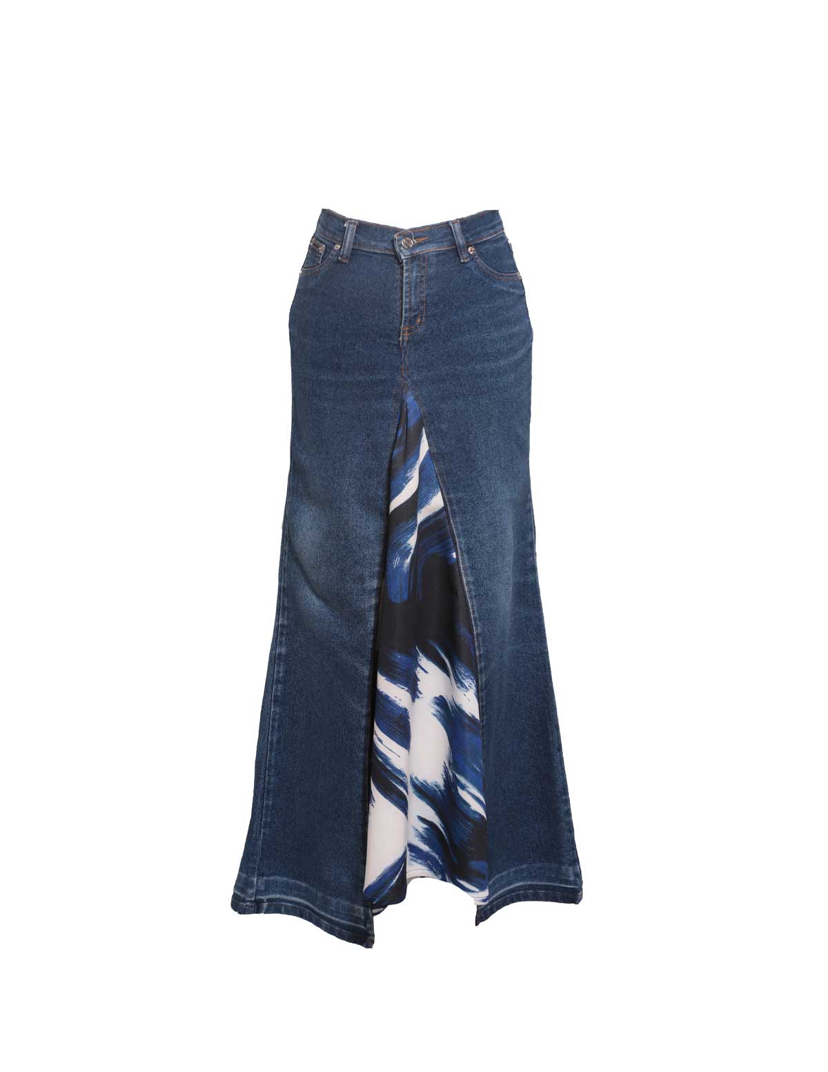 SA-003-1 Falda Índigo Sulma Arizala