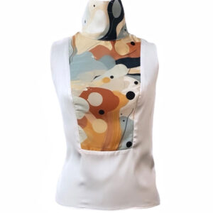 Blusa tierra Colección Warriors of the land Diseño Inteligencia Artificial