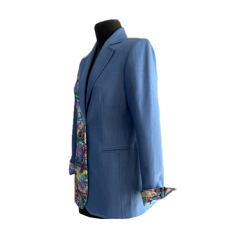 Chambray Jacket costado