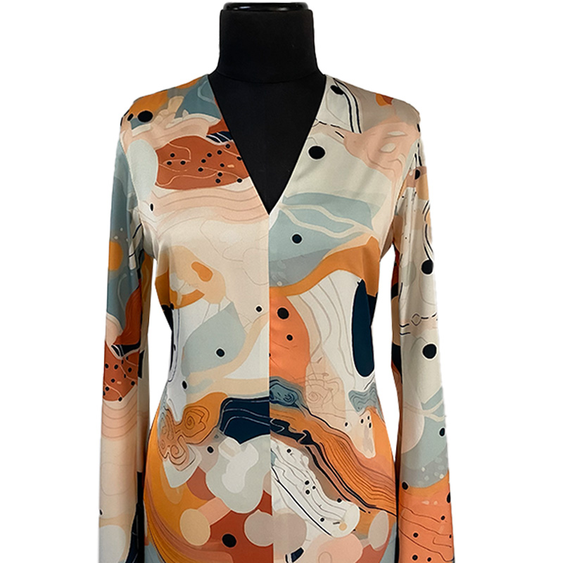 Maxi Vestido Warriors cuello