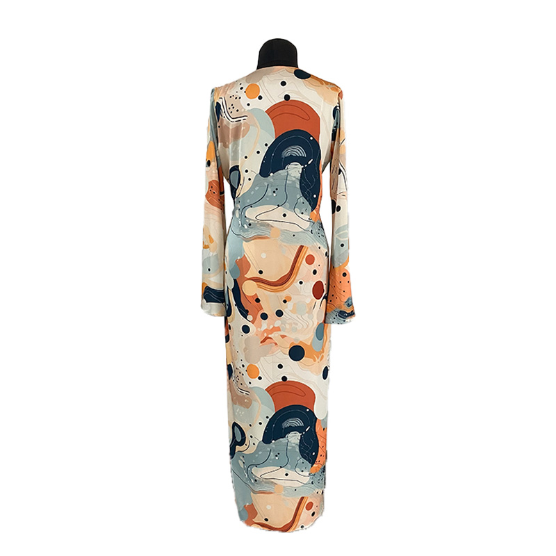 Maxi Vestido Warriors espalda