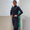 Enterizo cuerpo completo negro