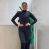 Enterizo cuerpo completo negro